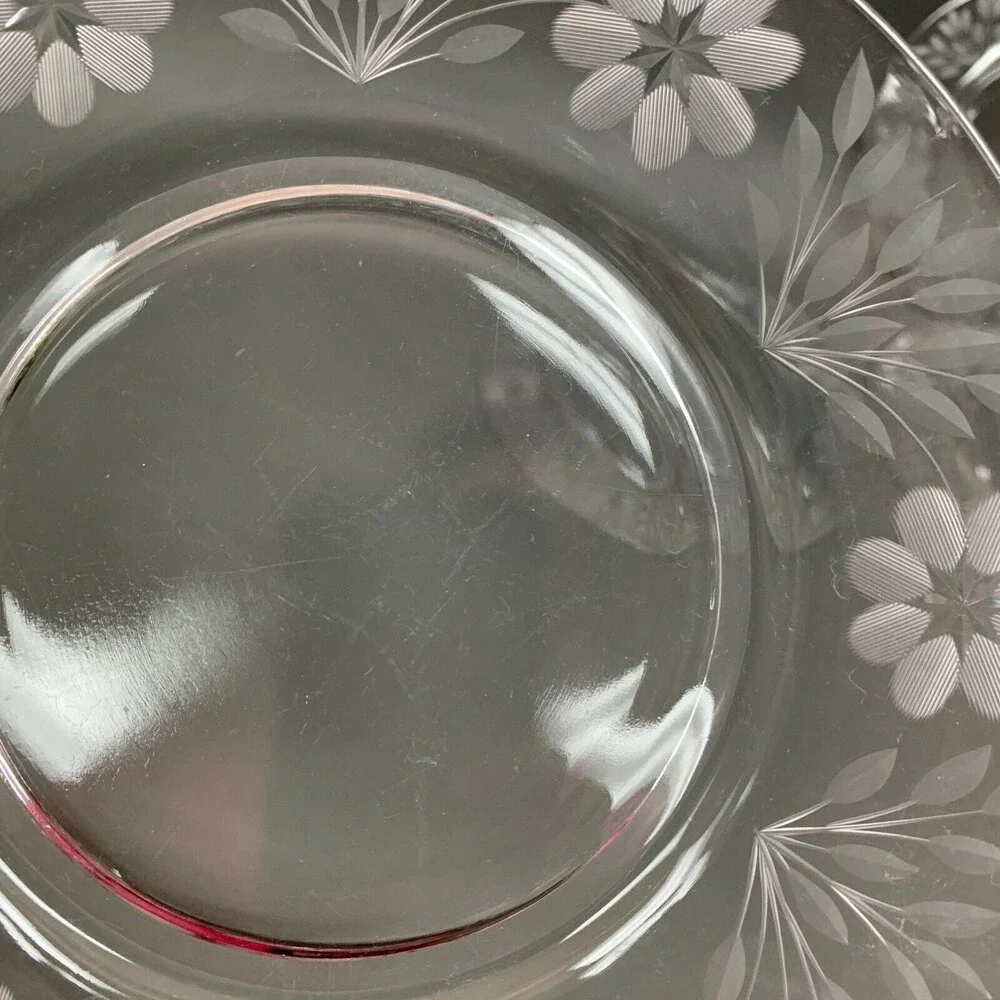 Unbranded etched flowers